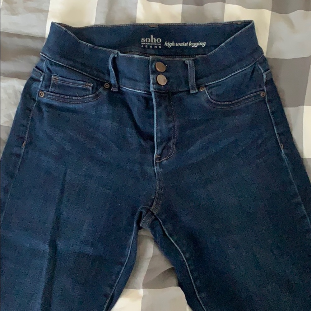 High waist jeggings